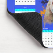 Niedlicher Cavapoo-Dog-Kalender individuell anpass Mousepad (Ecke)