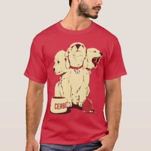 Niedlicher Cerberus Cartoon T-Shirt