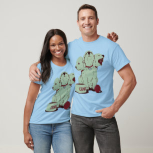 Niedlicher Cerberus Cartoon T-Shirt