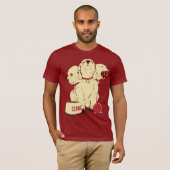 Niedlicher Cerberus Cartoon T-Shirt (Vorne ganz)