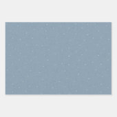 Niedlicher Chambrauneffekt, weißer Punkt Geschenkpapier Set (Vorderseite 2)