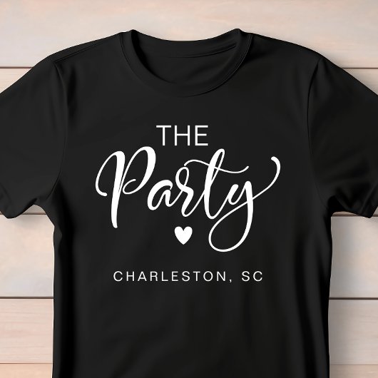 Niedlicher Charleston-Junggeselinnen-Abschied T-Shirt