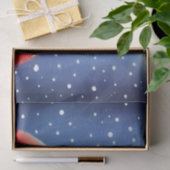 Niedlicher Charme Retro Vintager Weihnachtsmann De Seidenpapier (Geschenk)