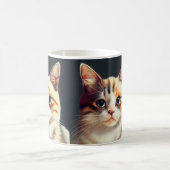 Niedlicher Chat-Cup Kaffeetasse (Mittel)