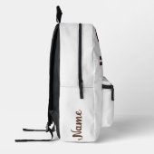 Niedlicher Chat-Rucksack - Personalisiert mit Ihre Bedruckter Rucksack (Links)