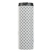 Niedlicher Chat und Kaffee Lover Personalisiert Thermosbecher (Rückseite)