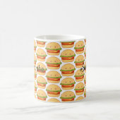 Niedlicher Cheeseburger Kaffeetasse (Mittel)