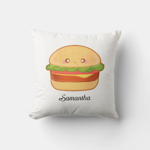 Niedlicher Cheeseburger Kissen