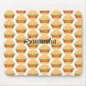 Niedlicher Cheeseburger Mousepad (Vorne)