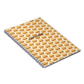 Niedlicher Cheeseburger Notizblock (Rechte Seite)