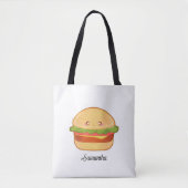 Niedlicher Cheeseburger Tasche (Vorderseite)