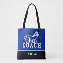 Niedlicher Cheftrainer Personalisiert Royal Blue u Tasche