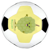 Niedlicher Cherimoya-Cartoon Fußball (Gedreht)