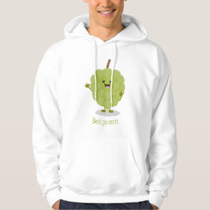Niedlicher Cherimoya-Cartoon Hoodie