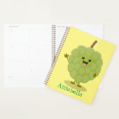 Niedlicher Cherimoya-Cartoon Planer (Anzeige)