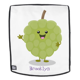 Niedlicher Cherimoya-Cartoon Rucksack