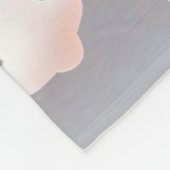 Niedlicher Chibi Golden Retriever Welppy Fleecedecke (Ecke)