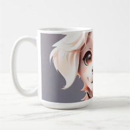 Niedlicher Chibi Golden Retriever Welppy Kaffeetasse