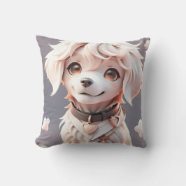 Niedlicher Chibi Golden Retriever Welppy Kissen