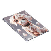 Niedlicher Chibi Golden Retriever Welppy Notizblock (Rechte Seite)