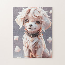 Niedlicher Chibi Golden Retriever Welppy Puzzle