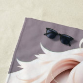 Niedlicher Chibi Golden Retriever Welppy Strandtuch (Beispiel)