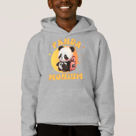 Niedlicher Chibi Kawaii Panda Name School Jahr zur Hoodie