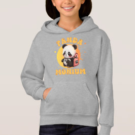 Niedlicher Chibi Kawaii Panda Name School Jahr zur Hoodie