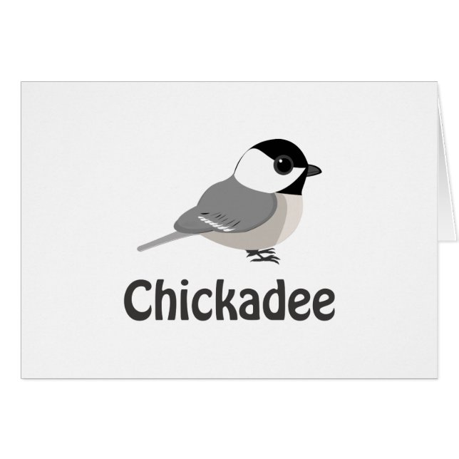 Niedlicher Chickadee (Vorderseite (Horizontal))