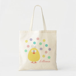 Niedlicher Chickie Individuelle Name Ostertote Tas Tragetasche