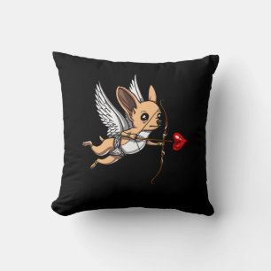 Niedlicher Chihuahua Cupid Hund Kissen