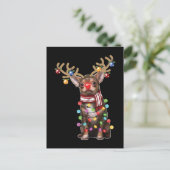Niedlicher Chihuahua Dog Weihnachtsgeschenke Postkarte (Stehend Vorderseite)