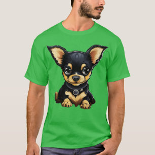 Niedlicher Chihuahua-Hund Chihuahuas 3 T-Shirt