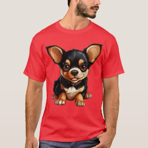 Niedlicher Chihuahua-Hund Chihuahuas 4 T-Shirt
