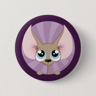Niedlicher Chihuahua-Hundeknopf Button