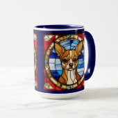 Niedlicher Chihuahua-Trinkbecher Tasse (VorderseiteRechts)