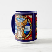 Niedlicher Chihuahua-Trinkbecher Tasse (Vorderseite Links)