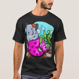 Niedlicher Chinchilla-Mermaid T-Shirt
