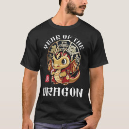 Niedlicher chinesischer Drache Zodiac Lunar Jahr T-Shirt