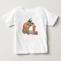 Niedlicher Chipmunk (Eichhörnchen) Pumpkin Baby T 