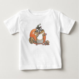 Niedlicher Chipmunk (Eichhörnchen) Pumpkin Baby T  Baby T-shirt