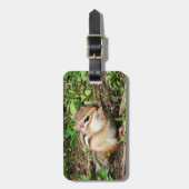 Niedlicher Chipmunk Gepäckanhänger (Vorderseite vertikal)