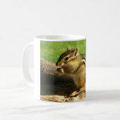 Niedlicher Chipmunk Kaffeetasse (Vorderseite Links)