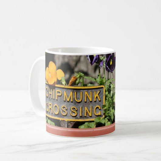 Niedlicher Chipmunk - Kaffeetasse (Vorderseite Links)