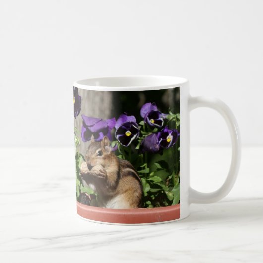Niedlicher Chipmunk - Kaffeetasse (Rechts)