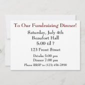 Niedlicher Chipmunk mit Funny Money Piggy Bank Pic Einladung (Rückseite)