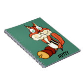 Niedlicher Chipmunk mit Nuts Notizblock (Rechte Seite)