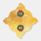 Niedlicher Chipmunk Weihnachtskranz Geschenkschachtel (Ungefaltet)