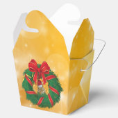 Niedlicher Chipmunk Weihnachtskranz Geschenkschachtel (Geöffnet)