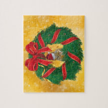 Niedlicher Chipmunk Weihnachtskranz